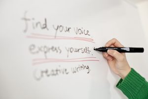find your creative writing voice